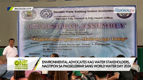 Selebrasyon ng World Water Day 2024.